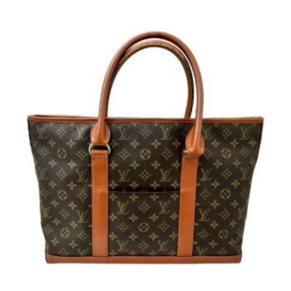LOUIS VUITTON Sac Weekend Tote Bag Monogram Handbag
